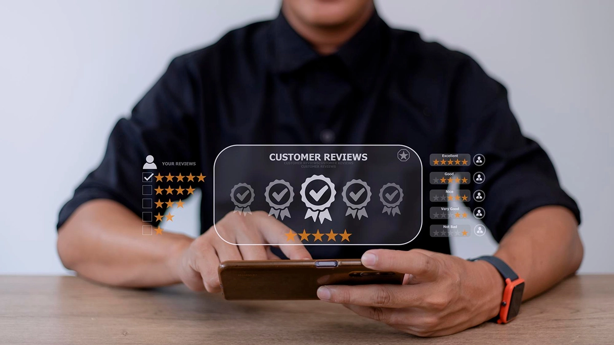 Avaliações geram conversões